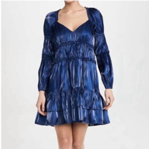 Cinq A Sept Tammy Mini Dress in Eclipse - Picture 1 of 9